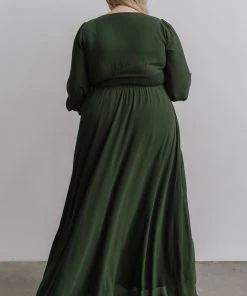 BB Custom Dresses Olivia Maxi Dress | Green