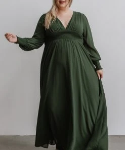 BB Custom Dresses Olivia Maxi Dress | Green