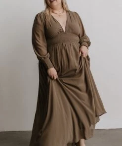 BB Custom Dresses Olivia Maxi Dress | Dark Olive