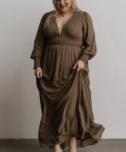 BB Custom Dresses Olivia Maxi Dress | Dark Olive