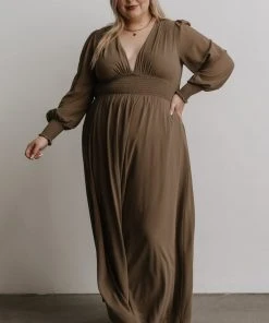 BB Custom Dresses Olivia Maxi Dress | Dark Olive