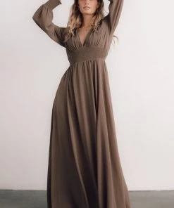 BB Custom Dresses Olivia Maxi Dress | Dark Olive