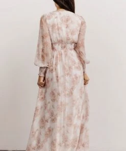 BB Custom Dresses Olivia Maxi Dress | Pink Floral
