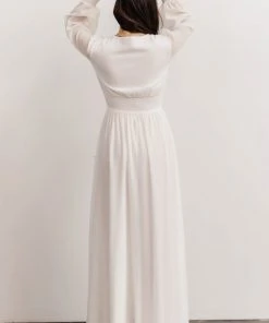 BB Custom Olivia Maxi Dress | White