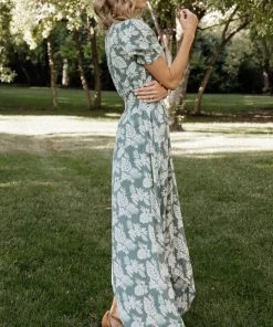 HAY Robyn Maxi Dress | Monstera + Palm Print Dresses