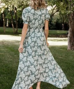 HAY Robyn Maxi Dress | Monstera + Palm Print Dresses