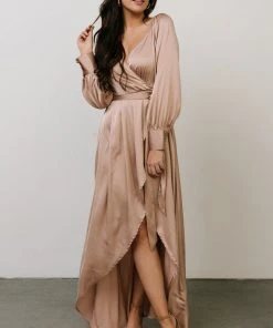 DD Rogue Tulip High Low Dress | Champagne
