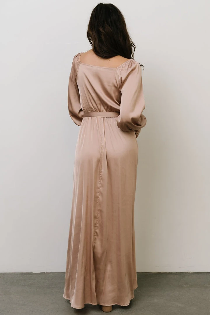 DD Rogue Tulip High Low Dress | Champagne 4 DD Rogue Tulip High Low Dress | Champagne