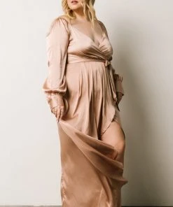 DD Rogue Tulip High Low Dress | Champagne 18 DD Rogue Tulip High Low Dress | Champagne