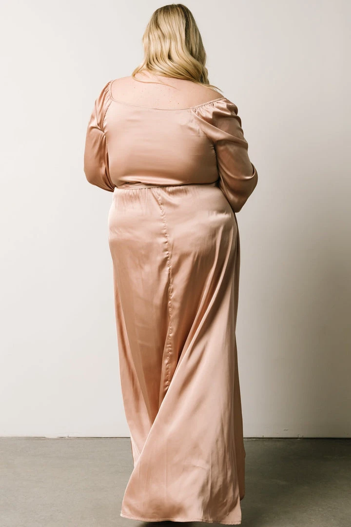 DD Rogue Tulip High Low Dress | Champagne 16 DD Rogue Tulip High Low Dress | Champagne