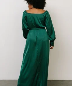 DD Rogue Tulip High Low Dress | Hunter Green 2 DD Rogue Tulip High Low Dress | Hunter Green