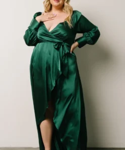 DD Rogue Tulip High Low Dress | Hunter Green 8 DD Rogue Tulip High Low Dress | Hunter Green