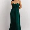 SL Dresses Ruth Strapless Convertible Gown | Dark Green