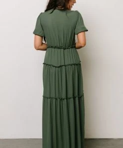 BB Custom Santorini Maxi Dress | Dusty Green Dresses