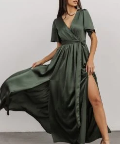 BB Custom Sicily Satin Maxi Dress | Dusty Green Dresses 17 BB Custom Sicily Satin Maxi Dress | Dusty Green Dresses