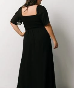 BB Custom Dresses Sierra Sweetheart Maxi Dress | Black