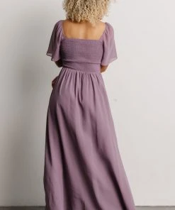 BB Custom Sierra Sweetheart Maxi Dress | Lilac