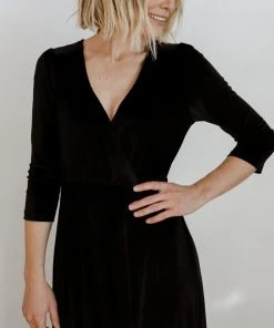 BB Custom Sofia Velvet Maxi Dress | Black Dresses