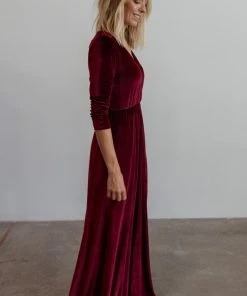 BB Custom Sofia Velvet Maxi Dress | Mulberry