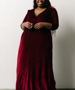 BB Custom Sofia Velvet Maxi Dress | Mulberry
