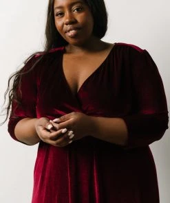 BB Custom Sofia Velvet Maxi Dress | Mulberry