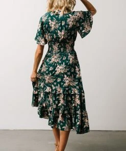 BB Custom Spell Boho Midi Dress | Topaz + Blush Floral