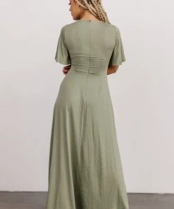 DD Sybil Maxi Dress | Dusty Sage Dresses