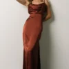 SL Sydney Satin Gown | Cinnamon Dresses