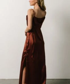 SL Sydney Satin Gown | Cinnamon Dresses