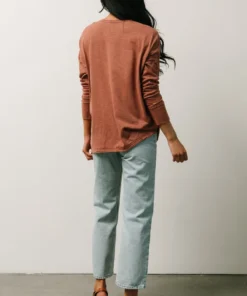 IL Thatcher Long Sleeve Top | Clay Boho 10 IL Thatcher Long Sleeve Top | Clay Boho