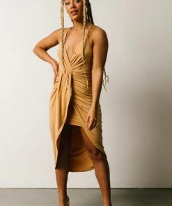 DD Dresses Tia Midi Dress | Dusty Camel 15 DD Dresses Tia Midi Dress | Dusty Camel