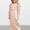 BB Custom Dresses Toddler Grace Sparkle Gown | Champagne