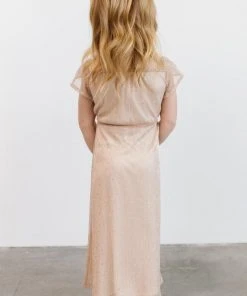 BB Custom Dresses Toddler Grace Sparkle Gown | Champagne