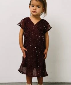 BB Custom Dresses Toddler Grace Sparkle Gown | Mulberry