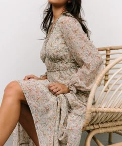 POL Dresses Tove Maxi Dress | Sage Floral