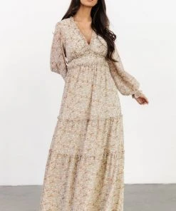 POL Dresses Tove Maxi Dress | Sage Floral