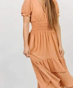 BB Custom Tuscany High-Low Dress | Dusty Melon