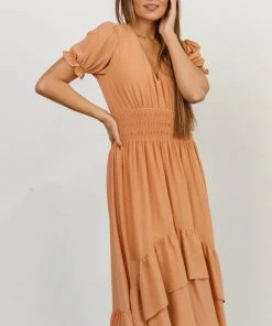 BB Custom Tuscany High-Low Dress | Dusty Melon