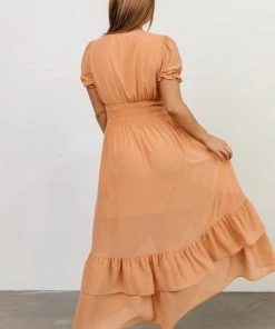 BB Custom Tuscany High-Low Dress | Dusty Melon