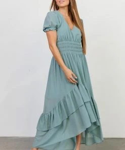 BB Custom Tuscany High-Low Dress | Sea Blue Dresses
