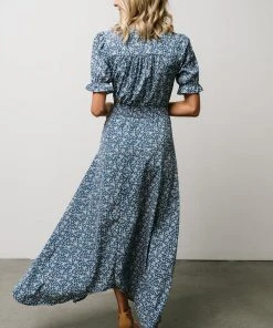 HAY Robyn Maxi Dress | French Blue Floral Dresses