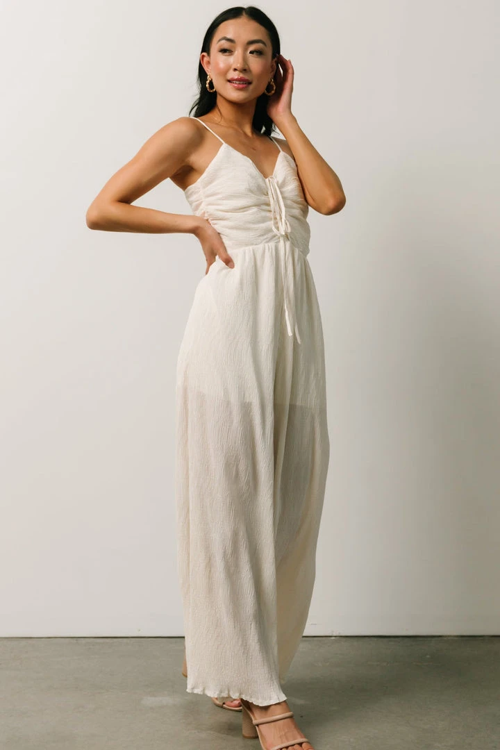 LUM Vada Jumpsuit | Vintage Cream 2 LUM Vada Jumpsuit | Vintage Cream