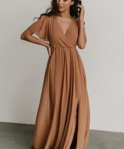 RR Vaughnie Maxi Dress | Light Copper Dresses