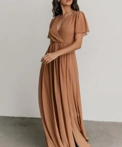 RR Vaughnie Maxi Dress | Light Copper Dresses