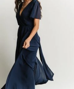 RR Dresses Vaughnie Maxi Dress | Navy