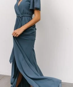 RR Vaughnie Maxi Dress | Slate Dresses