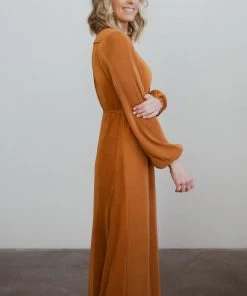 BB Custom Venus Pleated Maxi Dress | Saffron Dresses