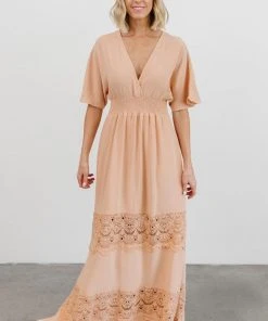 RR Vera Maxi Dress | Salmon