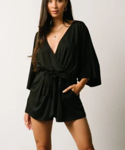 DD Vince Romper | Black