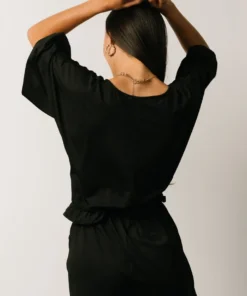 DD Vince Romper | Black